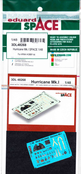 EDU3DL48268 1:48 Eduard SPACE - Hurricane Mk.I (ARM kit)