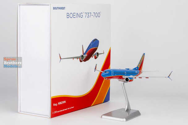 NGM05037 1:200 NG Model Southwest Airlines B737-700(S) Reg #N962WN Canyon Blue Livery (pre-painted/pre-built)