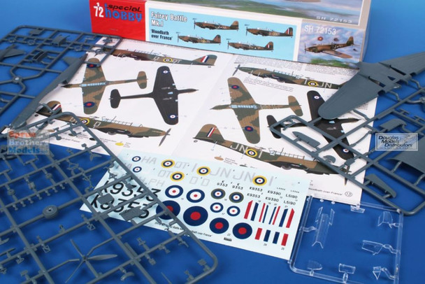 SPH72153 1:72 Special Hobby Fairey Battle Mk.I 'Bloodbath over France'