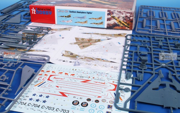 SPH72534 1:72 Special Hobby Mirage IIIC 'Southern Hemisphere Fighter'