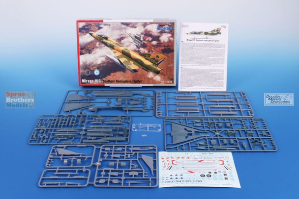 SPH72534 1:72 Special Hobby Mirage IIIC 'Southern Hemisphere Fighter'