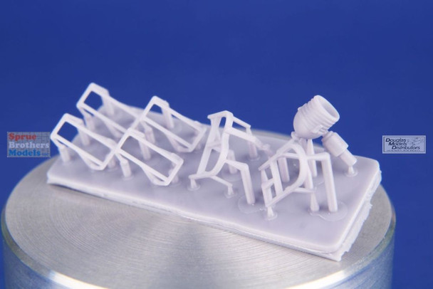 SPHP48033P 1:48 Special Hobby M5 and M8 Stuart Headlight & Periscope Guards (TAM kit)