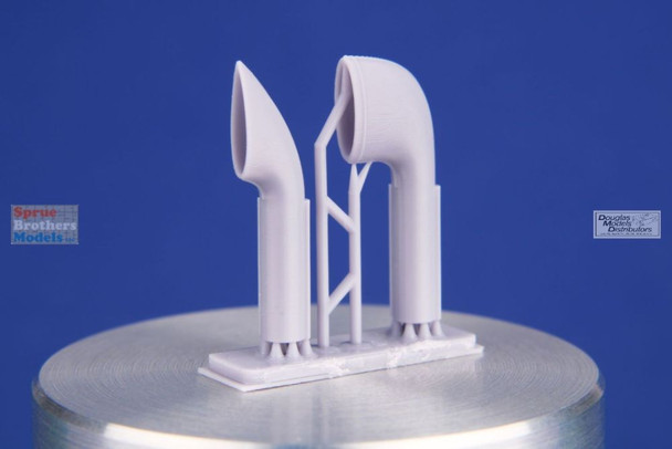 SPHP48039P 1:48 Special Hobby Lysander Exhaust [2 Types] (AFX kit)