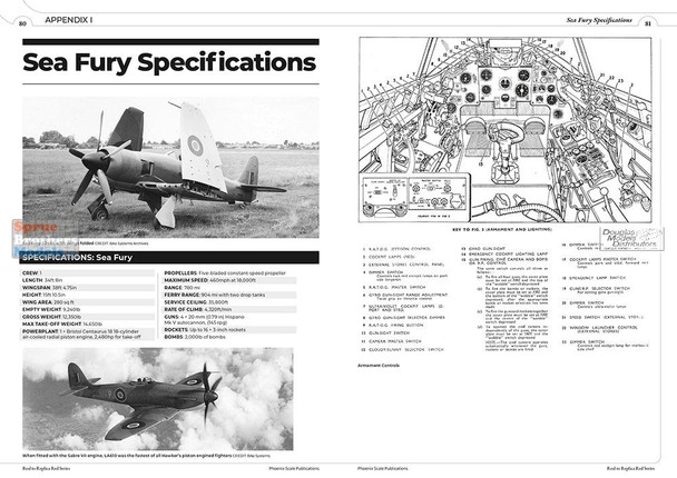 PSPRED016 Phoenix Scale Publications - The Hawker Sea Fury