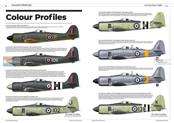 PSPRED016 Phoenix Scale Publications - The Hawker Sea Fury