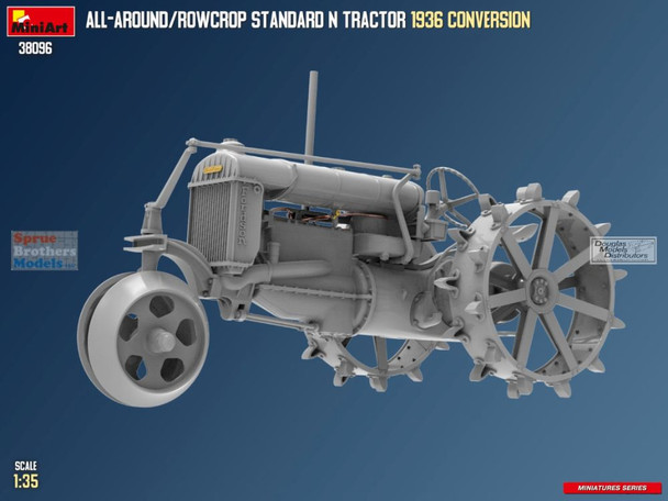 MIA38096 1:35 Miniart All Around/Row Crop Standard N Tractor 1936 Conversion