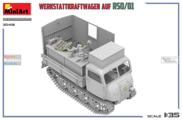 MIA35491 1:35 Miniart Werkstattkraftwagen Auf RSO/01
