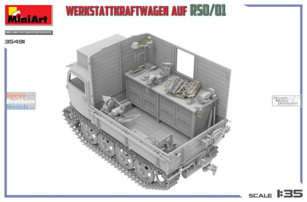MIA35491 1:35 Miniart Werkstattkraftwagen Auf RSO/01