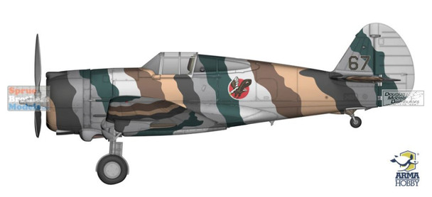 ARM70082 1:72 Arma Hobby P-36C Hawk