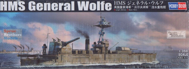 HBS86519 1:350 Hobby Boss HMS General Wolfe