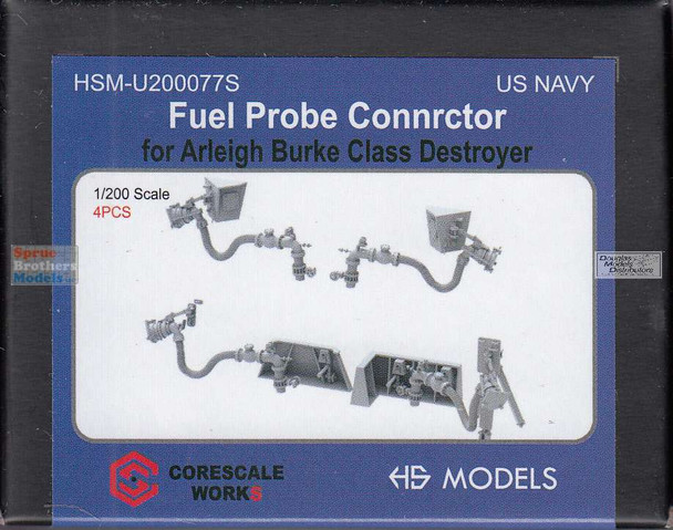 HSMU200077U 1:200 HS Models Fuel Probe Connector for Arleigh Burke Class Destroyer