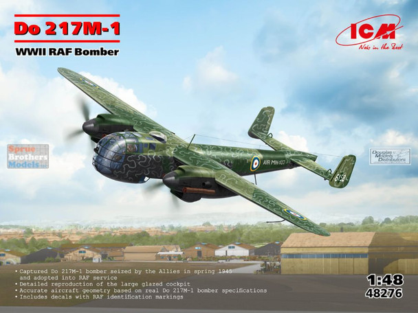 ICM48276 1:48 ICM Do217M-1 WW2 RAF Bomber