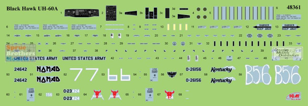 ICM48364 1:48 ICM UH-60A Black Hawk with Crew
