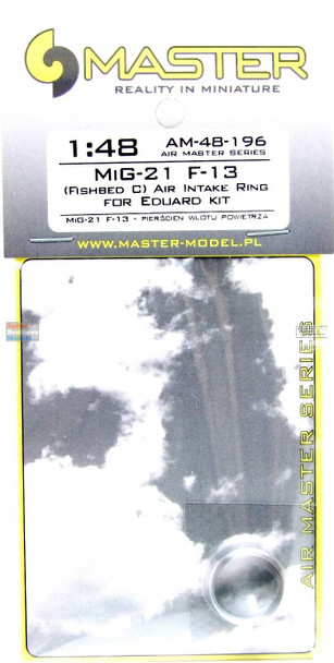 MASAM48196 1:48 Master Model - MiG-21F-13 Fishbed C Air Intake Ring (EDU kit)