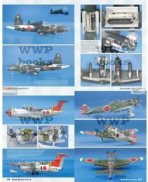 WWPIO03 Wings & Wheels Publications - Airplanes of the Rising Sun: Karel Padar's Japanese 1/72 Scale Kits Collection