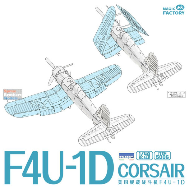 MGF5006 1:48 Magic Factory F4U-1D Corsair