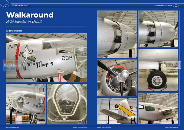 PSPBLUE006 Phoenix Scale Publications - Douglas A-26 Invader