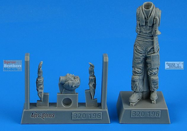 ARSAB320196 1:32 AeroBonus Modern NATO Fighter Pilot Figure #4