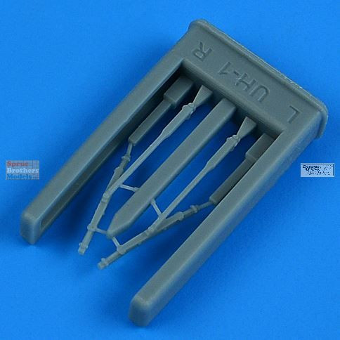 UHです。 QBT49203 1:48 Quickboost UH-1D Huey Wipers (ZIM kit) - Sprue