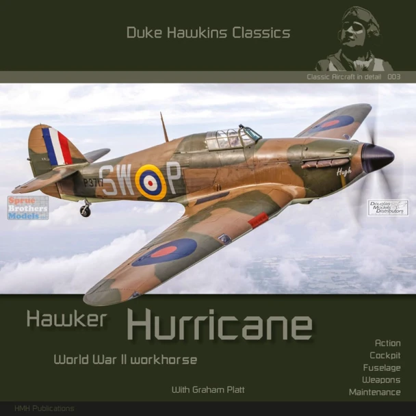 DHBDHC003DHC Duke Hawkins Classic Book - Hawker Hurricane