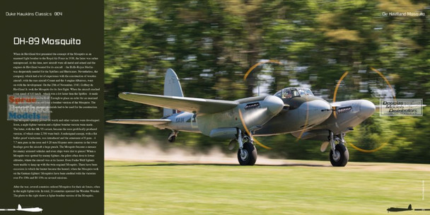 DHBDHC004DHC Duke Hawkins Classic Book - DeHavilland Mosquito