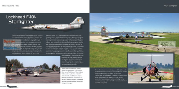 DHBDH025 Duke Hawkins Book - F-104 Starfighter