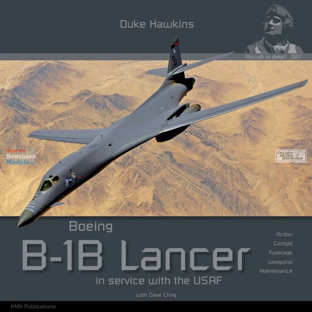 DHBDH027 Duke Hawkins Book - B-1B Lancer