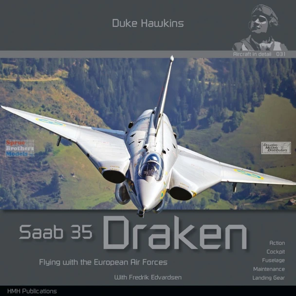 DHBDH031 Duke Hawkins Book - Saab 35 Draken