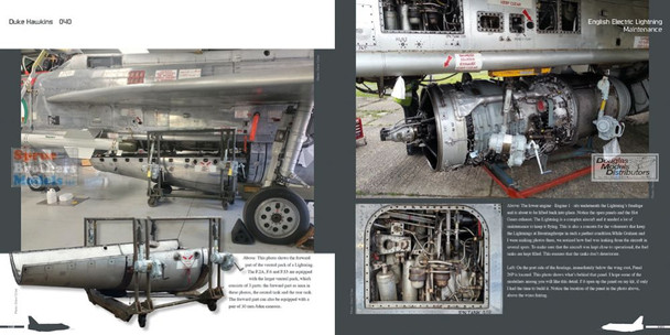 DHBDH040 Duke Hawkins Book - English Electric Lightning