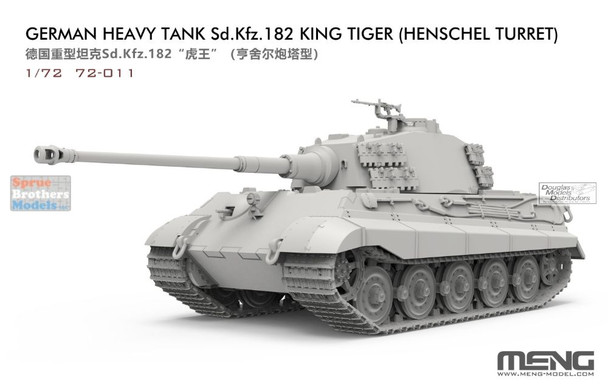 MNG72011 1:72 Meng Sd.Kfz.182 King Tiger (Henschel Turret)