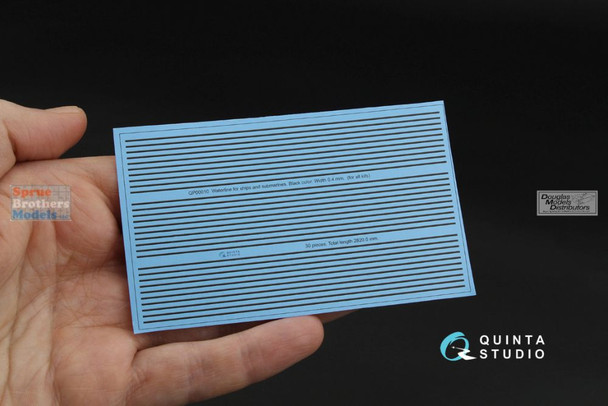 QTSQP00010 Quinta Studio 3D Decal - Black Stripes/Waterline for Ships and Submarines (Width 0.4mm)