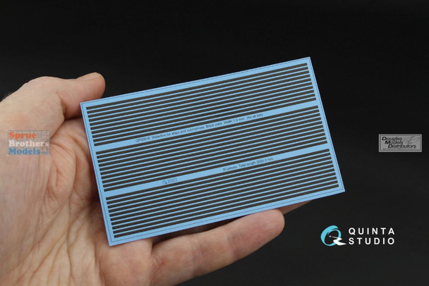 QTSQP00016 Quinta Studio 3D Decal - Black Stripes/Waterline for Ships and Submarines (Width 1.0mm)