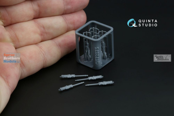 QTSQT72075 1:72 Quinta Studio Breda SAFAT 12.7 Machine Gun Set