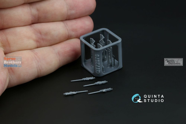 QTSQT72076 1:72 Quinta Studio Breda SAFAT 7.7 Machine Gun Set