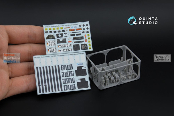 QTSQD35178R 1:35 Quinta Studio 3D Decal - Mercedes-Benz Wolf SSA +