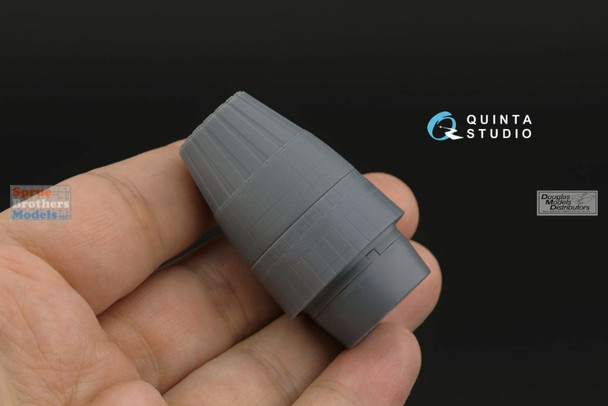 QTSQT48169 1:48 Quinta Studio Su-30SM Flanker Exhaust Nozzles Running Position (ZVE kit)
