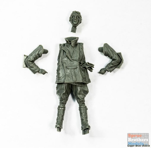 CSMF32-003 1:32 Copper State Models WWI Figure - British Pilot