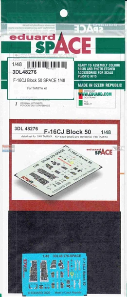 EDU3DL48276 1:48 Eduard SPACE - F-16CJ Block 50 Falcon (TAM kit)