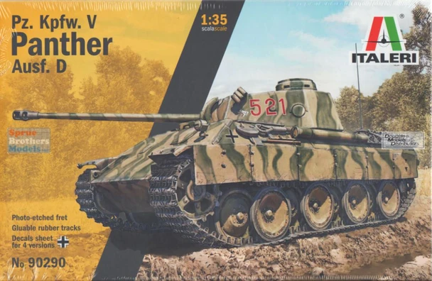 ITA90290 1:35 Italeri Pz.Kpfw.V Panther Ausf.D
