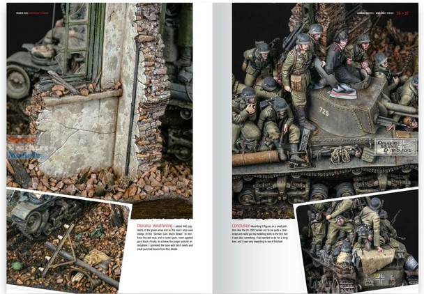 AKI130033 AK Interactive - German Panzers WW2 Early Period: A Guide to Painting & Weathering Techiques Using Tamiya's German WW2 AFV Models