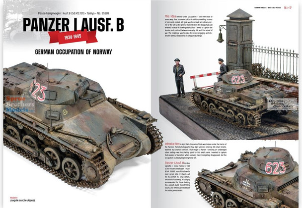 AKI130033 AK Interactive - German Panzers WW2 Early Period: A Guide to Painting & Weathering Techiques Using Tamiya's German WW2 AFV Models