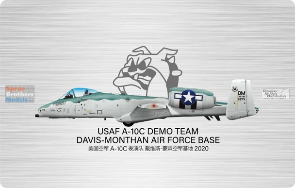 LNRS7211 1:72 Great Wall Hobby A-10C Thunderbolt II 'USAF A-10C Demo Team Davis-Monthan Air Force Base 2020'