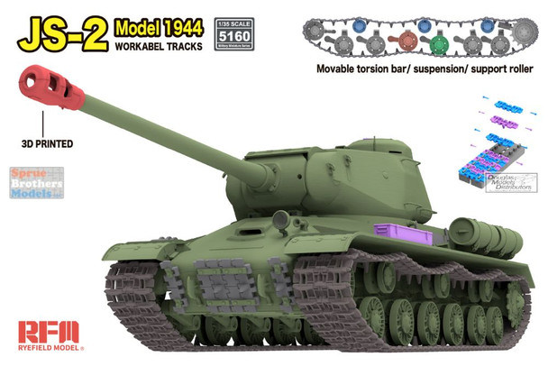 RFMRM5160 1:35 Rye Field Model JS-2 Model 1944