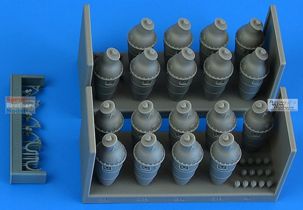 ARS2293 1:32 Aires Meteor F.8 / FR.9 Combustion Chambers (REV kit)