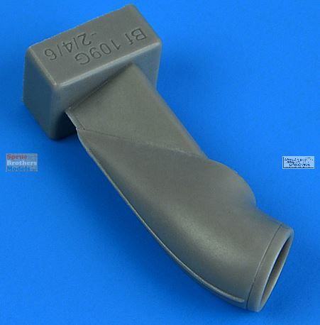 QBT32358 1:32 Quickboost Bf109G-2 Bf109G-4 Bf109G-6 Air Intake (REV kit)