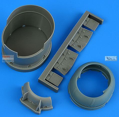 QBT49210 1:48 Quickboost F6F-5 Hellcat Cowling with Cooling Flaps