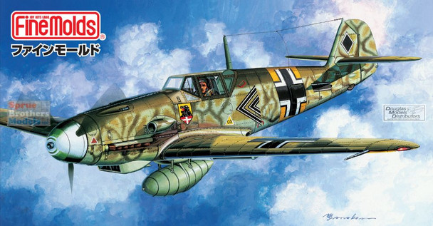 FNMLW001 1:72 Fine Molds Bf109F-2
