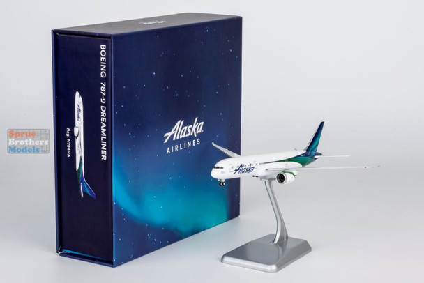 NGM55161 1:400 NG Model ULTIMATE Alaska Airlines B787-9 Reg #N784HA (pre-painted/pre-built)