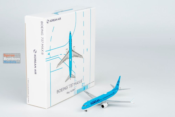 NGM88047 1:400 NG Model Korean Air B737 Max8 Reg #HL8567 (pre