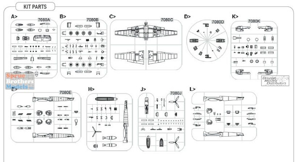 EDU07084 1:72 Eduard Bf110F ProfiPACK